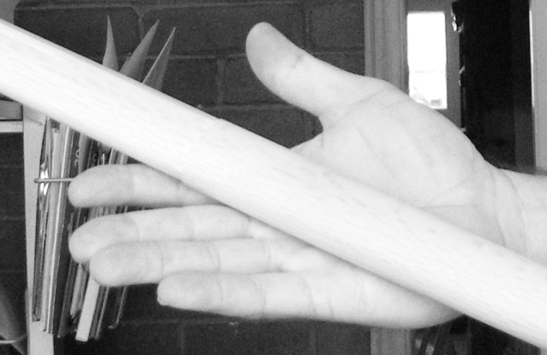 fig 2. 2-handed grip angle