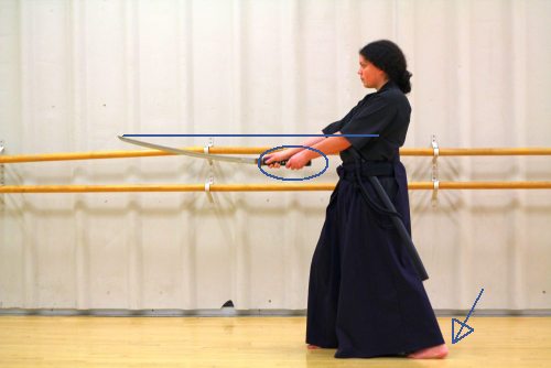 points vs practice in iaido